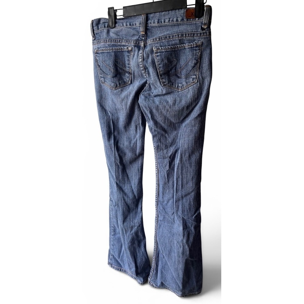 X2 Light Wash Bootcut Stretch Jeans Women's Size 6 99% Cotton Low Rise Denim - Picture 5 of 7